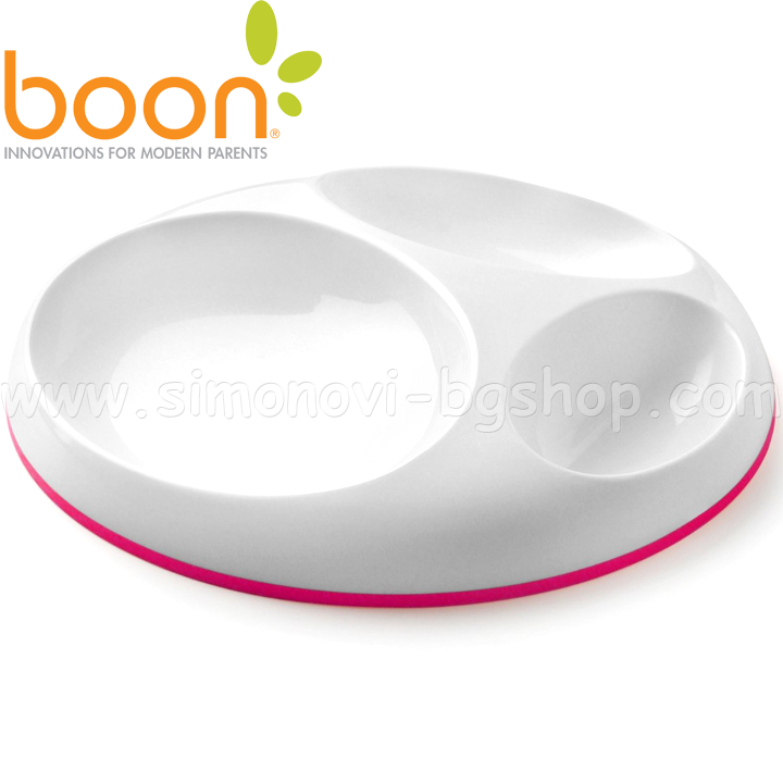 Boon -   3  Saucer Pink